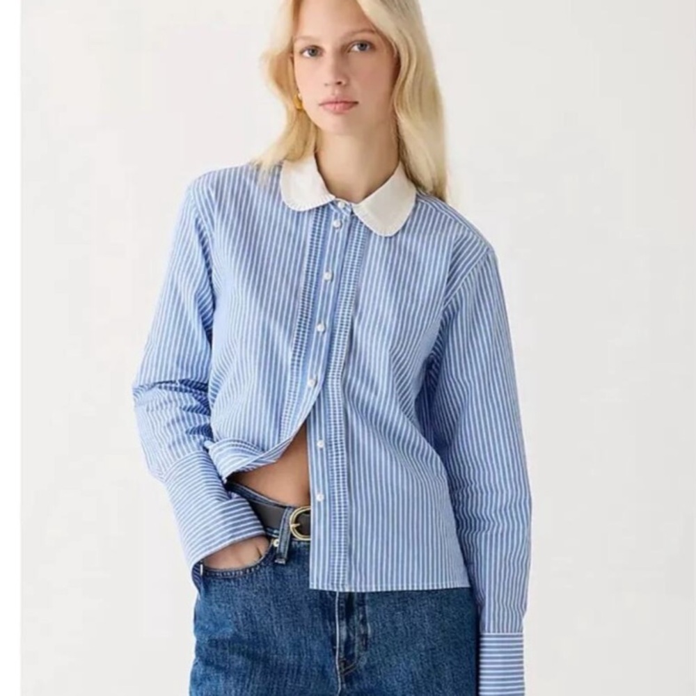 J Crew Garçon organic cotton blouse